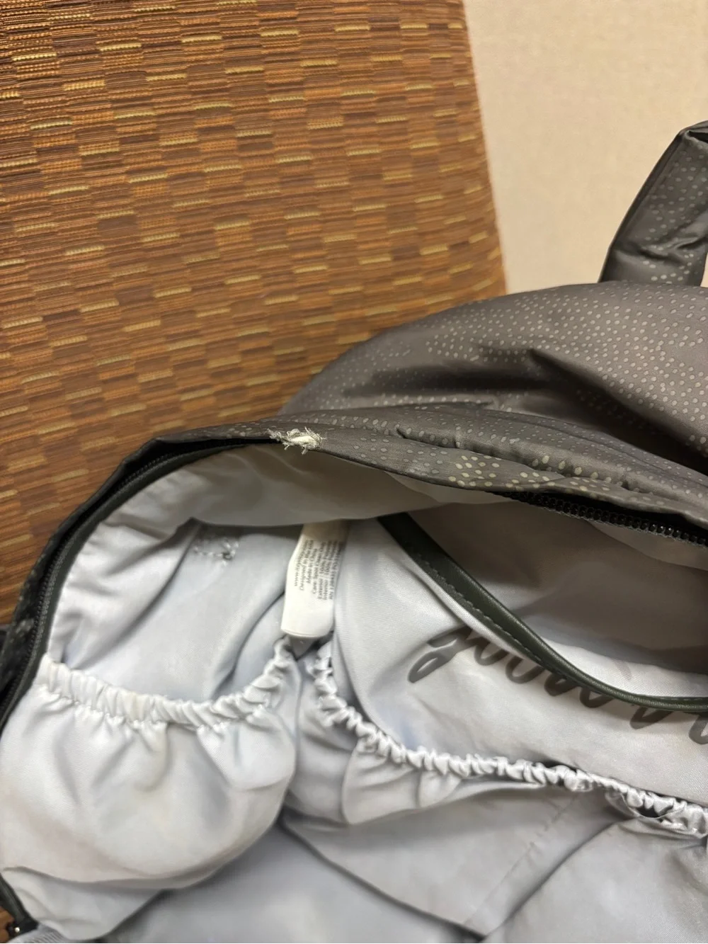 Itzy Ritzy Dream Diaper Bag Backpack w/Changing Pad in Cloud Camo